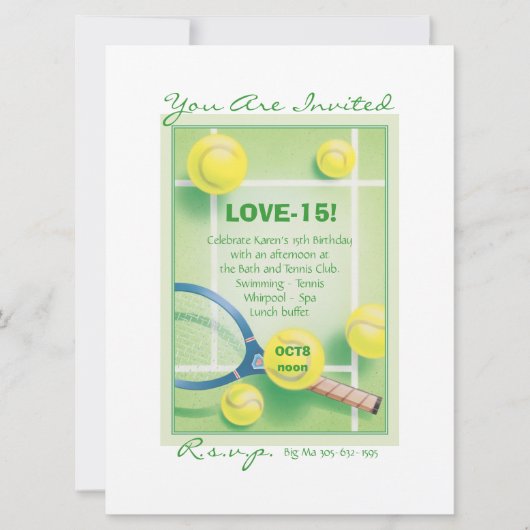 The Enzire Set (C) 招待状 (正面)