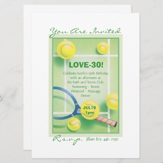 The Enzire Set (C) 招待状 (正面/裏面)