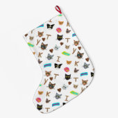 The Epic Cat Headsコレクション ラージクリスマスストッキング (裏面 (吊り時))