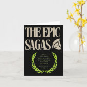 The Epic Sagas Odysseus Musical  カード (黄色い花)