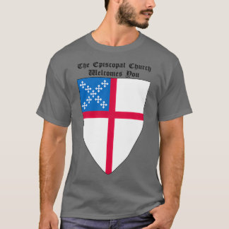 The Episcopal Church Shield with Welcomes You Tシャツ