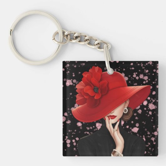 The Epitome of Elegance Acrylic Keychain キーホルダー (正面)