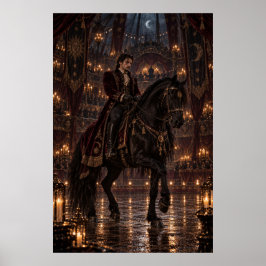 The Equestrian | Gothic Circus Fine Art Poster ポスター