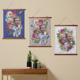 The-Eraビクトリアンフローラウォーターカラーぶら下がったの最も軽い 吊り下げ型タペストリー