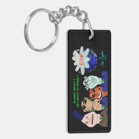 The Erica Crooks Show: Planet? Get back to work! キーホルダー (正面左)