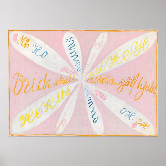 The Eros Series, nr. 5 by Hilma af Klint ポスター (正面)