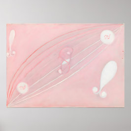 The Eros Series, nr. 8 by Hilma af Klint ポスター