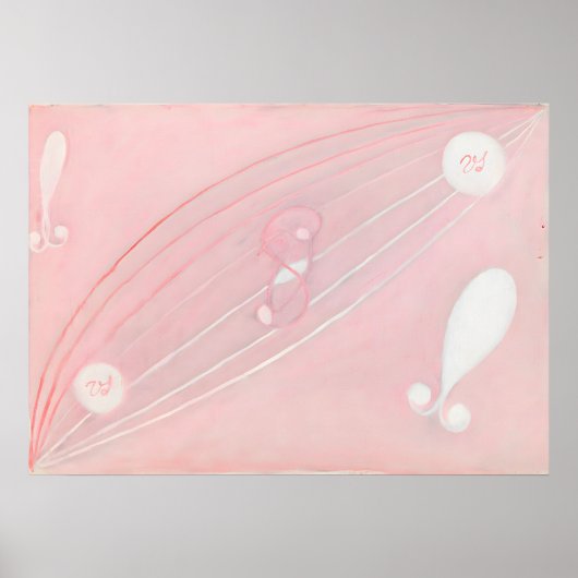 The Eros Series, nr. 8 by Hilma af Klint ポスター (正面)