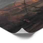 The Eruption of Vesuvius ポスター (角)