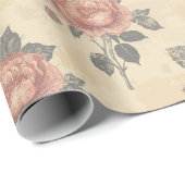The essence of blooming grace pattern ラッピングペーパー (ロールコーナー)