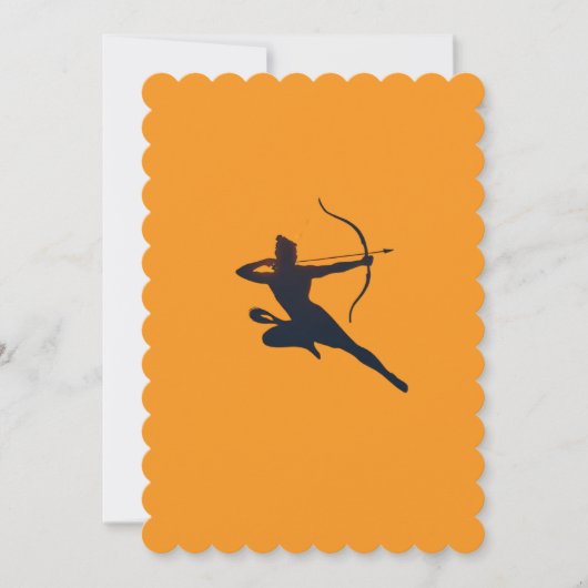 The Eternal Glow of Dussehra – Shree Ram 招待状 (正面)