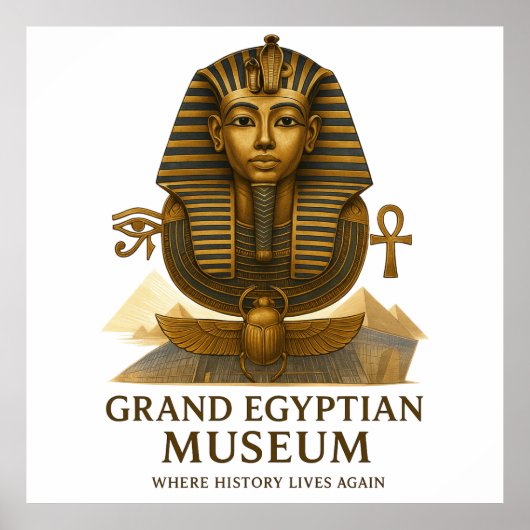 The Eternal Legacy – Grand Egyptian Museum Opening ポスター (正面)