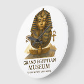 The Eternal Legacy – Grand Egyptian Museum Opening ラージ壁時計 (傾斜)