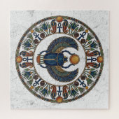 The Eternal Push: Sacred Scarab Khepri ジグソーパズル (横)