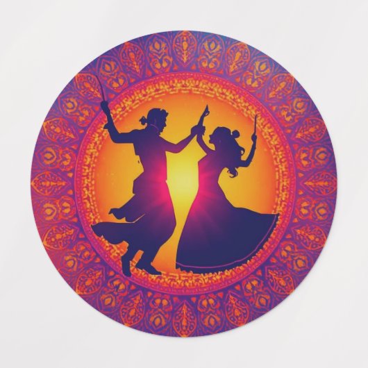 The Eternal Rhythm of Shakti ラベル (デザイン2)