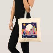 The Evening Journey Home トートバッグ (正面(商品))