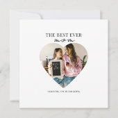 The Ever 最高の Momの写真ハート (正面)