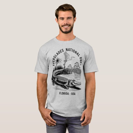 The Everglades  Tシャツ (正面フル)
