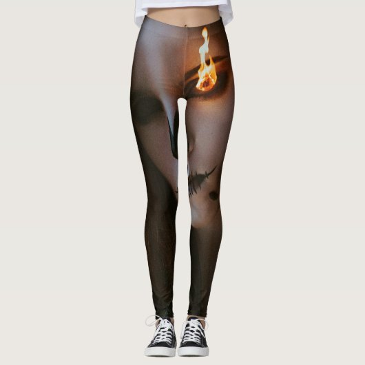 The Evil One Leggings for halloween レギンス (正面)