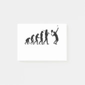 The Evolution of Tennis ポストイット (正面)