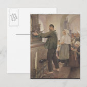 The Ex Voto, 1898 ポストカード (正面/裏面)