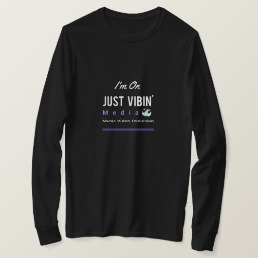 The Exclusive Just Vibin' Media Artist T シャツ (デザイン正面)