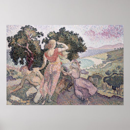 The Excursionists, 1894 ポスター (正面)