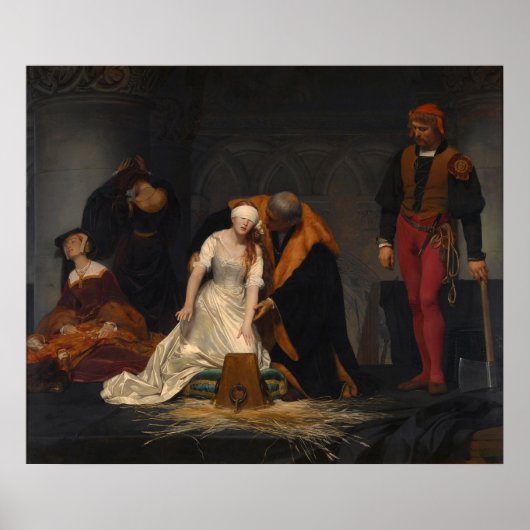 The Execution of Lady Jane Grey ポスター (正面)