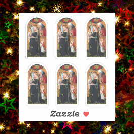 The Expectant Madonna with Saint Joseph シール