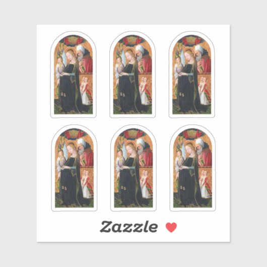 The Expectant Madonna with Saint Joseph シール (シート)