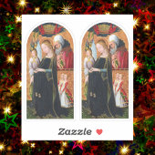 The Expectant Madonna with Saint Joseph 2-UP シール