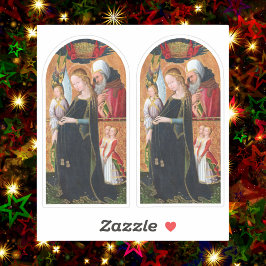 The Expectant Madonna with Saint Joseph 2-UP シール