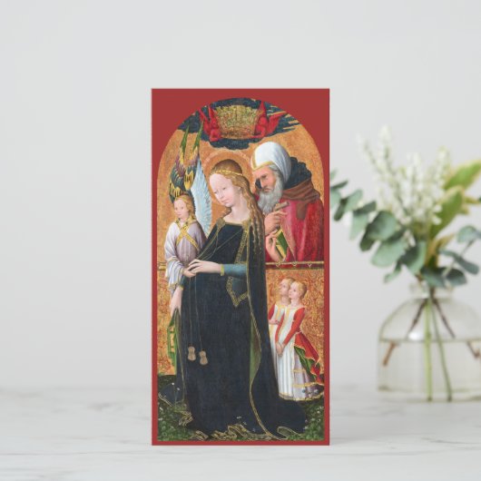 The Expectant Madonna with Saint Joseph Flat Card (スタンド正面)