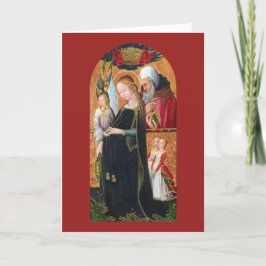 The Expectant Madonna with St. Joseph (Plain) シーズンカード