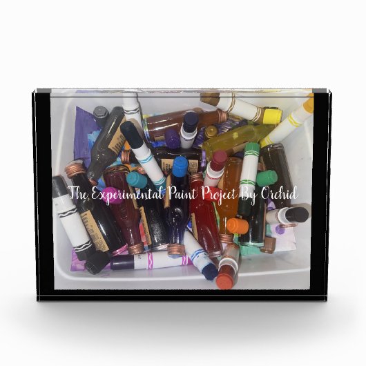 The Experimental Paint Photo Enlargement フォトブロック (正面)