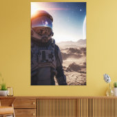 The Explorer of the Unknown キャンバスプリント (インサイチュ (リビング))