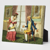 The Expostulation, pub. by G. Humphrey, 1821 (colo フォトプラーク (側面)