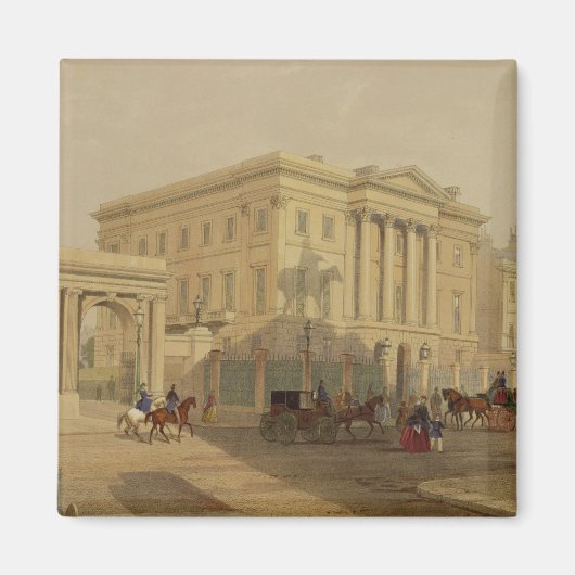 The Exterior of Apsley House, 1853, by J. Dillon ( マグネット (正面)