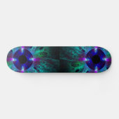 The Eye Abstract Art Skateboard スケートボード (横)