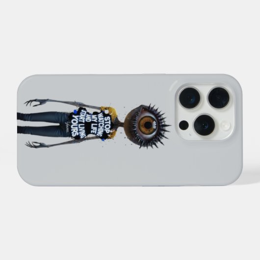 The Eye And Word Collection iPhoneケース (裏面横)