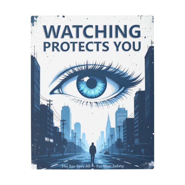 The Eye Of Order メタルプリント (正面)