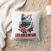 The Eyes of a Noble Feline クッション (ブランケット)