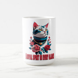 The Eyes of a Noble Feline コーヒーマグカップ