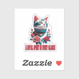 The Eyes of a Noble Feline シール