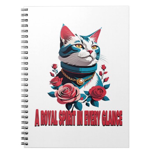 The Eyes of a Noble Feline ノートブック (正面)