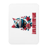 The Eyes of a Noble Feline マグネット (縦)