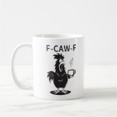The "F-CAW-F" Chaotic Chicken Coffee Mug コーヒーマグカップ (左)