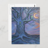 The Fairy Door Messenger – ハガキby Susan Rodio ポストカード (正面/裏面)