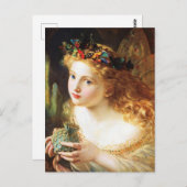 The Fairy Queen - Sophie Anderson ポストカード (正面/裏面)