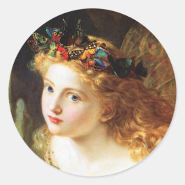 The Fairy Queen - Sophie Anderson ラウンドシール